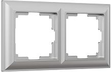 Рамка универсальная Werkel Fiore 2-м. серебро картинка